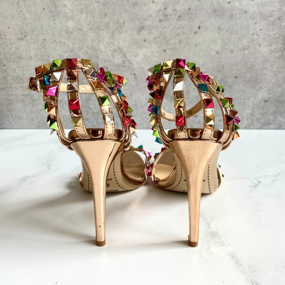 SK Kultivate Multicolored studded heels BRAND NEW!!!! - Picture 2 of 5